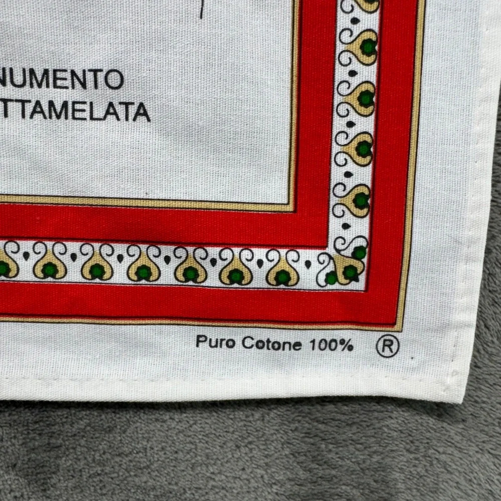 Padova Italy Souvenir Tea Towel‎ 100% Cotton Italian Landmarks Travel